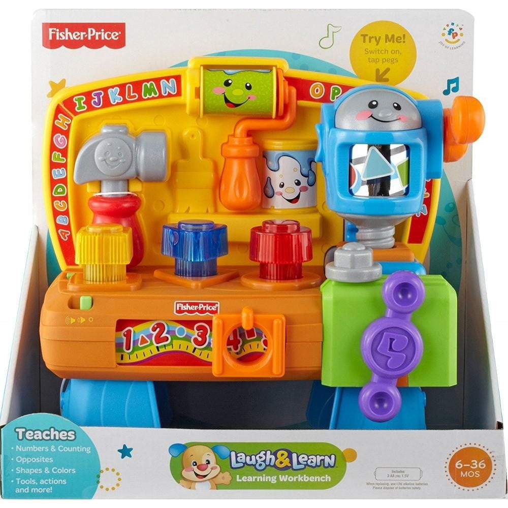 fisher price laugh and learn workbench