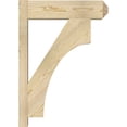 thumbnail image 3 of Ekena Millwork 6"W x 20"D x 28"H Westlake Rough Sawn Craftsman Outlooker, Douglas Fir, 3 of 4