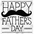 thumbnail image 2 of Happy Father's Day Dad Mustache Men's Long Sleeve Tee T Shirt Brisco Brands S, 2 of 6