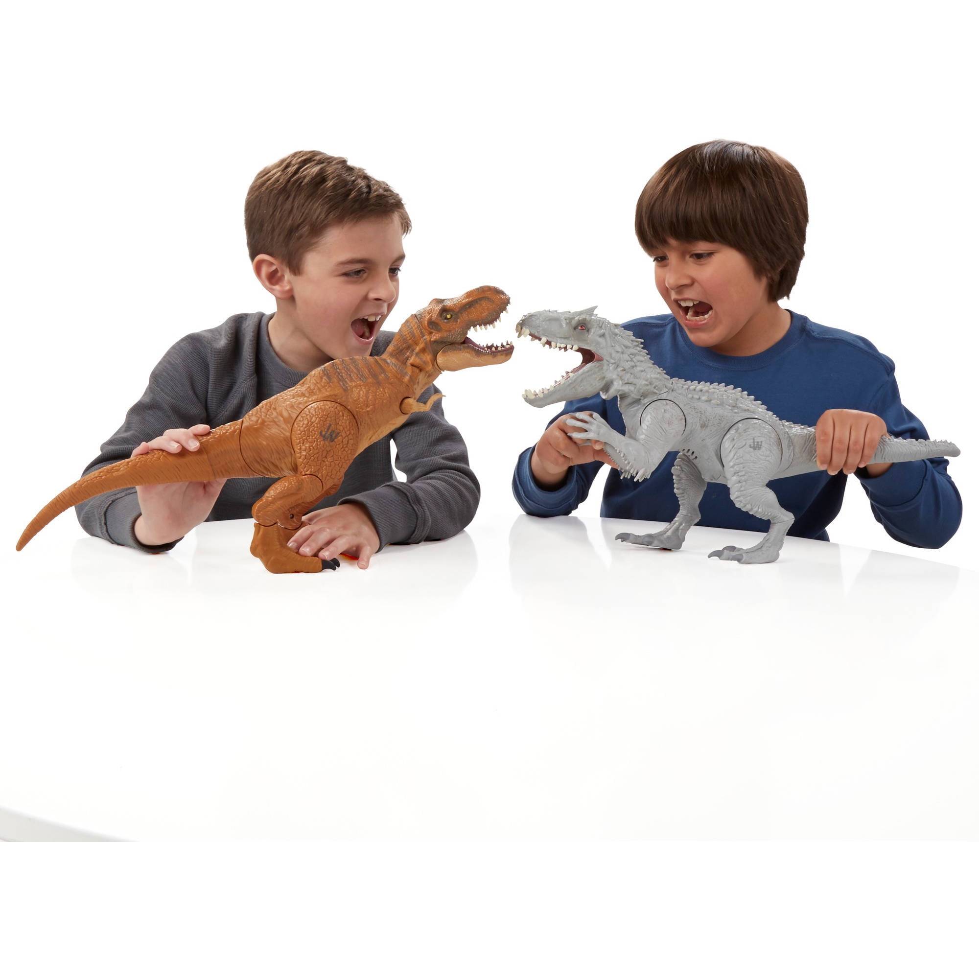 Jurassic world stomp and strike on sale t rex