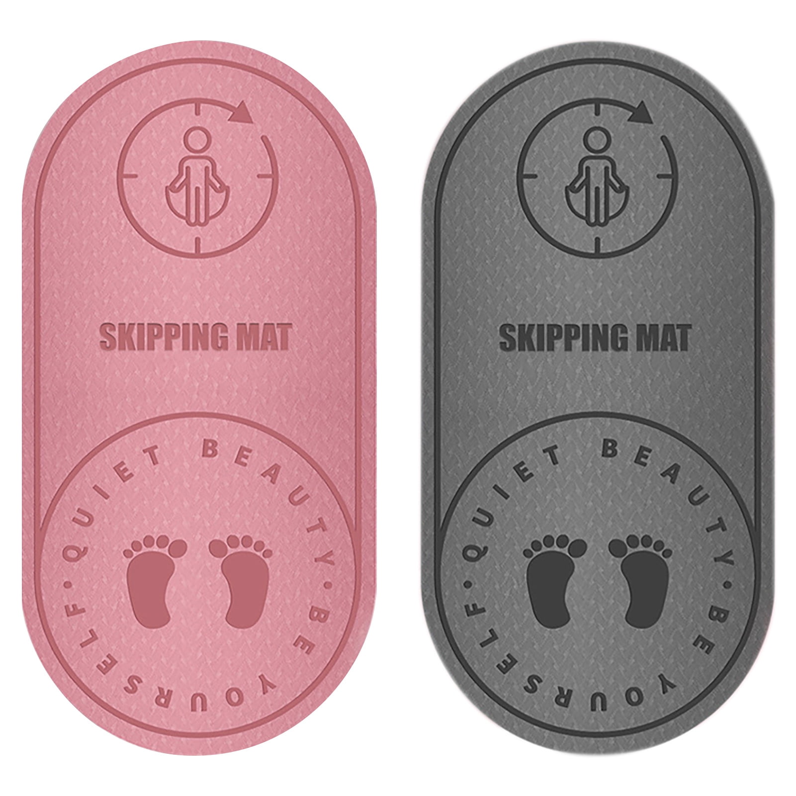 SPRING PARK Jump Rope Yoga Mat Indoor JumpingCushioning Mute of Jump