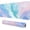 Cyan Blue Marble, variant on Gaming Laptop Mouse Pad,Blue Sea Wave Big Mice Pads PC Keyboard Waterproof and Non-Slip 31.5 x 11.8inches 3mm Thick XL,XXL Rubber Table Mat, Kanagawa Surfing and Black Japanese Mouse Pads