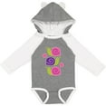 thumbnail image 3 of Inktastic Snail Lover Girl Garden Snails Girls Long Sleeve Baby Bodysuit, 3 of 5