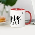 thumbnail image 4 of CafePress - Football Punter Evolution Mugs - 11 oz Ceramic Mug - Novelty Coffee Tea Cup, 4 of 6