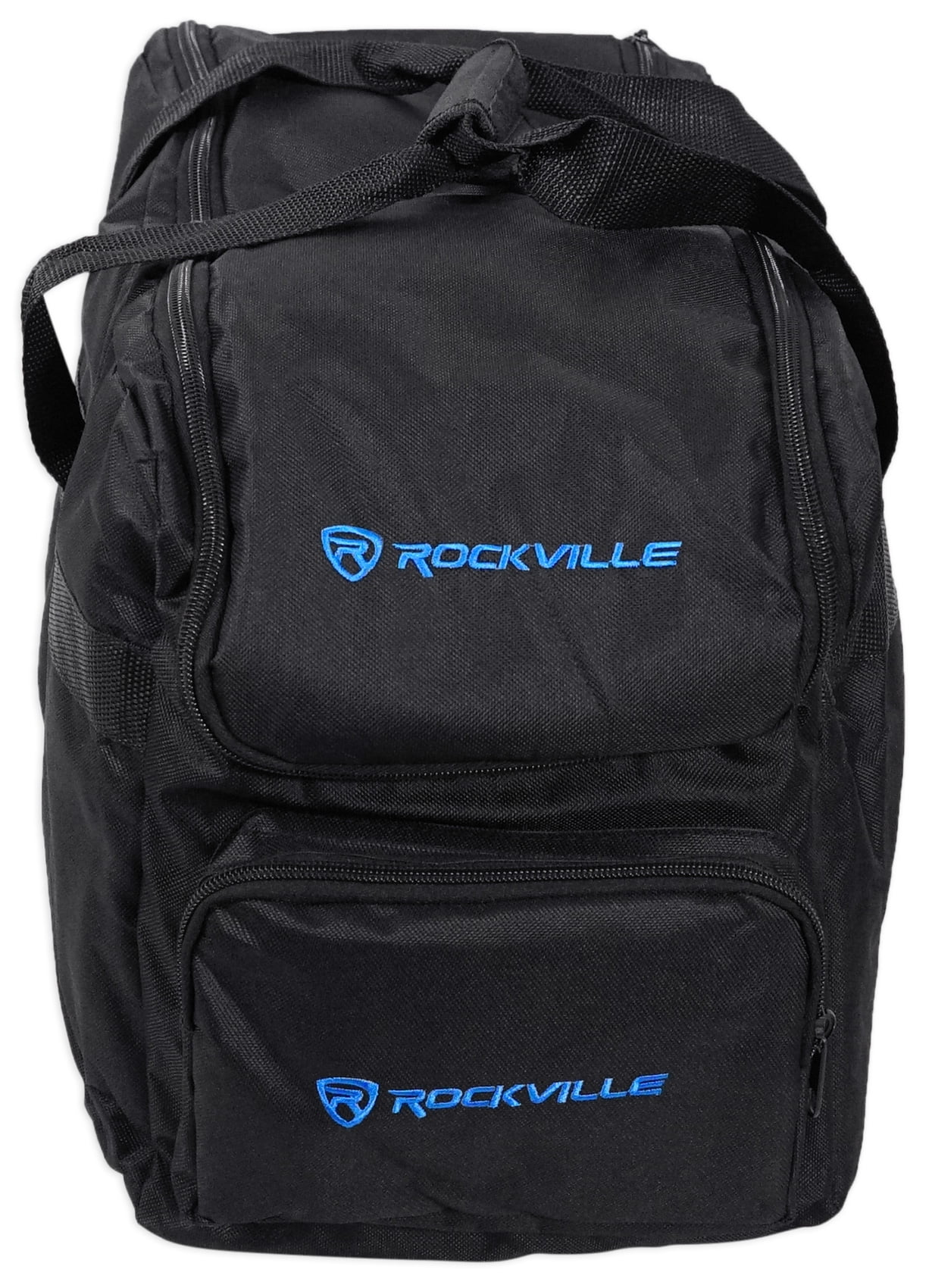 (2) Rockville STAGE PANEL 864 RGB DMX Wash Lights+Strobe+Matrix+Controller+Bags