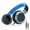 Blue, variant on AILIHEN C8 Foldable Headphones with Microphone and Volume Control for Cellphones Smartphones Computer PC Mp3/4 (Gray/Green)