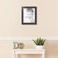 thumbnail image 3 of ArtToFrames 12x15 inch Black Velvet with Silver Wide Picture Frame, Black MDF Poster Frame (4693), 3 of 7
