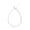 White, variant on Yammee DIY Jewelry Key Chain Self-Locking Lanyard Strap Candy-Colored Five-Pointed Star Silicone Rope 22cm Dress Tags Rope
