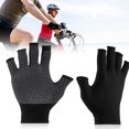 thumbnail image 2 of Eigraketly 1 par de guantes de ciclismo para hombres y mujeres, mitones portátiles para exteriores para bicicletas, mitones deportivos de nailon para Ciclismo Negro Tipo 2 Eigraketly BFH000222-02, 2 of 6