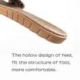 thumbnail image 3 of unbranded Slippers De Lino Con Suela Duradera Para Mujer Cómodo Y Colores Variados Para Hogar, 3 of 8