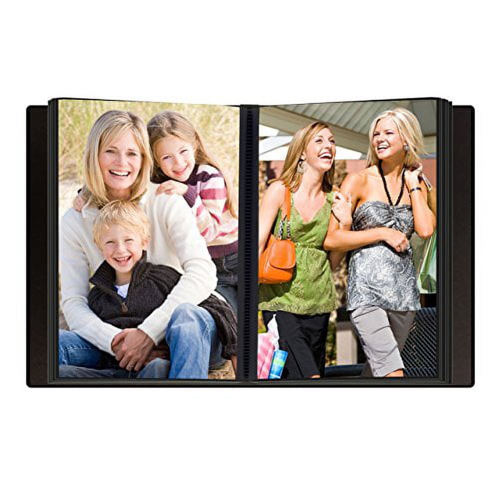 Pioneer Photo Albums KZ-46 Aqua Blue Mini Frame Cover Photo Album, 4" x 6"