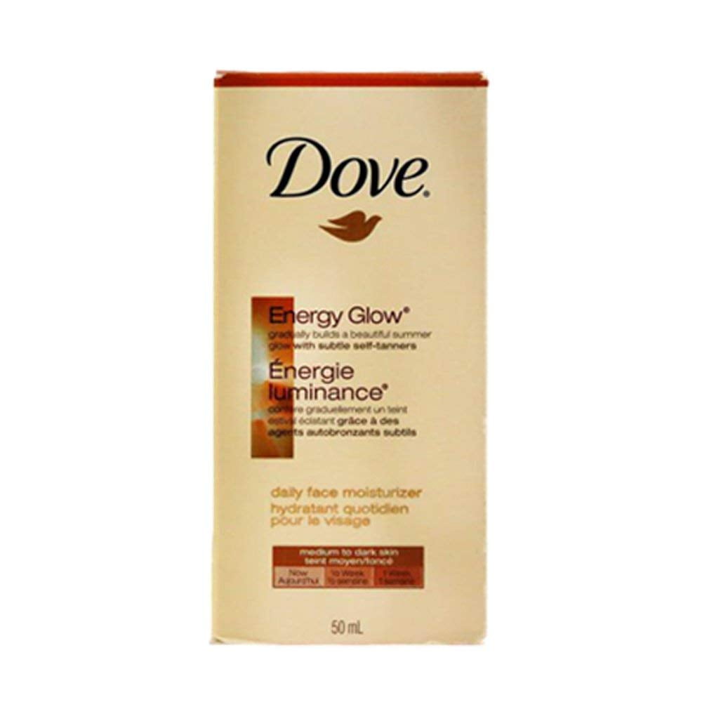 Dove Energy Glow Daily Face Moisturizer Medium To Dark 50ml