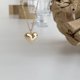 thumbnail image 5 of Collar colgante de corazón dorado JAMW Sencillez para mujer, 5 of 5