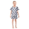 thumbnail image 6 of joogoo Cute Birds Pattern Pajama Sets Short Sleeve Cotton 2-Piece Sleepwear 12Y, 6 of 7