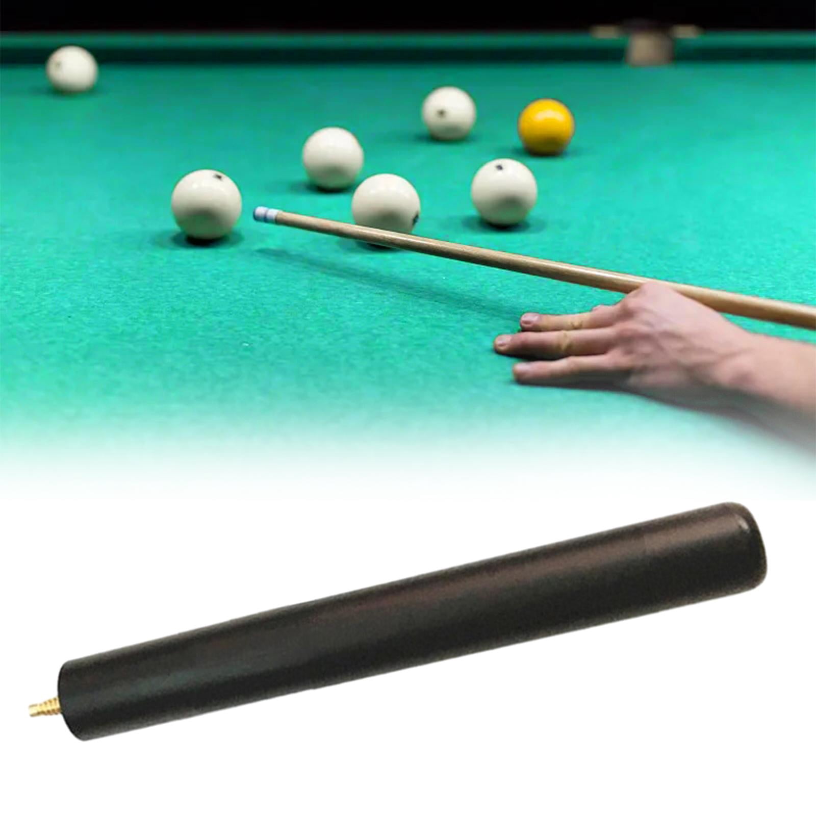 DimyFew 2x Billiards Cue Extension Snooker Cue Extended Training Cue Joint Accessories