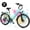 Green, variant on ESKUTE Electric Bike for Adults – 1300W Peak Power Ebike, 28MPH Step-Thru E-Bicycle with 840Wh Removable Battery, Up to 70-Mile Range, 26" Tires, 7-Speed Adjustable Stem, white