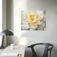 thumbnail image 3 of ONETECH Peony Flower Canva Wall Art Modern Floral Picture Poster Print Abstract White Blossom Artwork for Bedroom Bathroom Kitchen Dining Room Home Decor 20x16in, 3 of 4
