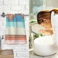 thumbnail image 7 of Dreamtimes 16x28 Inch Face Hand Towel Set Colorful Boho Cotton Washcloths, Quick-Dry Highly Absorbent Bath Towels 2 Pcs for Bathroom Ktichen Travel SPA Gym, 7 of 7