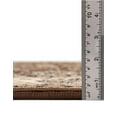thumbnail image 7 of Unique Loom Sialk Hill Collection Area Rug - Washington (7' 10" Square Brown/Black), 7 of 7