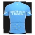 thumbnail image 2 of Federated States of Micronesia Full Zipper Bike Short Sleeve Cycling Jersey  for Men - Size 3XL, 2 of 4