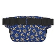 thumbnail image 3 of Easygdp Anchors and Nautical Fanny Packs para Mujeres y Hombres, Bolsa de Cinturón, Bolsos de Cruz para Trabajo/Correr/Senderismo, 3 of 9