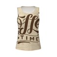 thumbnail image 4 of Lsque Coffee Time (2) Printed Workout Tank Tops for Women, Athletic Sports Tank Tops, Compression Sleeveless Dry Fit Shirts,Sleeveless Yoga Shirt-XX-Large, 4 of 9