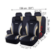 thumbnail image 2 of Funda Universal Para Asiento De Automóvil De 5 Asientos Lab.G Beige, Negro, Gris, 2 of 5