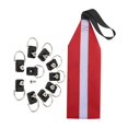 thumbnail image 3 of Bandera de seguridad duradera para kayak, de alta visibilidad, para embarcaciones, canoas, veleros y remolques de advertencia. Hebillas cuadradas, 3 of 6