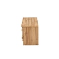 thumbnail image 4 of Baxton Studio Oswald Natural Oak Brown Finished Wood 2-Door Storage Bench, 4 of 5