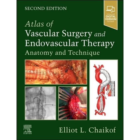 Atlas of Vascular Surgery and Endovascular Therapy: Anatomy and Technique, (Hardcover)