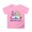 Z54-Pink, variant on Easter Day T-Shirt Toddler Retro Soft Brown Eggs-Track Easter Cute Tshirt Kids 2026 Short Sleeve Cotton Easter Tee Tops