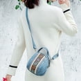 thumbnail image 5 of Mini monedero de un solo hombro, bolso cruzado de lona de moda, bolso de mujer sencillo bordado, tipo: estilo 5;, 5 of 5
