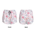 thumbnail image 5 of Lsque Cute Sheep Printed Women's Running Shorts with Liner Pockets,Elastic Quick Dry Workout Athletic Gym Yoga Shorts,Womens High Waist Shorts-XX-Large, 5 of 9