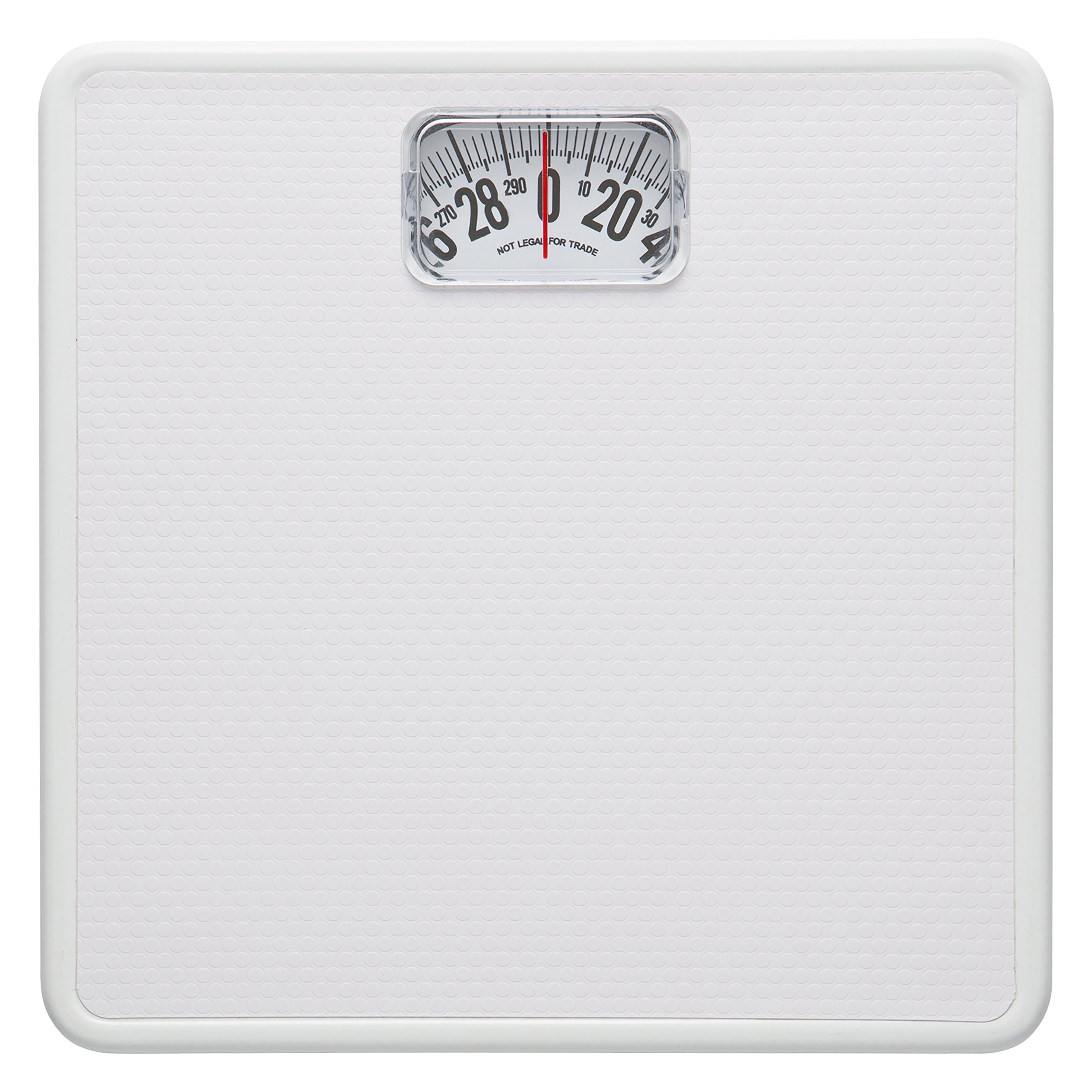 Taylor Analog Bathroom Scale White Mat