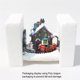 thumbnail image 2 of Yuarrent Navidad casa de nieve resina luminosa adorno de escritorio luces LED brillantes coloridas figuritas de pueblo que funcionan con pilas hogar Kits de decoración para fiestas Yuarrent HA038662-00, 2 of 6