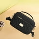 thumbnail image 4 of Bolso bandolera de nailon repelente al agua con un solo hombro Negro, 4 of 5