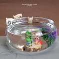 thumbnail image 3 of Adornos de paisajismo para peceras, decoraciones de borde de pecera redondo, nueva muñeca de perro, 3 estilos, ocio, paisaje creativo, 3 of 4