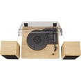 thumbnail image 5 of Crosley CR6043A-NA Brio Sistema de estante giratorio Bluetooth con altavoces incluidos, natural, 5 of 5
