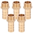 thumbnail image 1 of OULII 5Pcs Copper Fittings for Air Hose Automotive Repair 1 4 Inch * 10Mm, 1 of 8