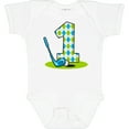 thumbnail image 3 of Inktastic Argyle Golf 1st Birthday Boys Baby Bodysuit, 3 of 5