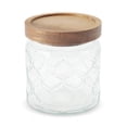 thumbnail image 1 of Ofertas Únicas 1 Pc Tarro de Vidrio Decorativo con Tapa Patrón de Linterna Contenedores Multipropósito ["15.22oz"], 1 of 5
