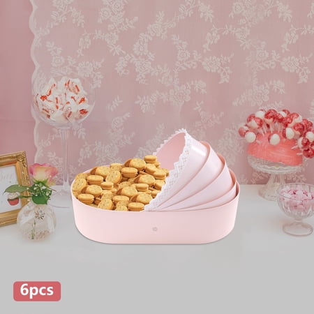 6PCS Cradle-shaped Companion Gift Box Baby Shower Flower Basket Gift Box for Flowers Cookies Candies Snacks Small Gifts 6PCS Cradle-shaped Companion Gift Box Baby Shower Flower Basket Gift Box for Flowers Cookies Candies Snacks Small Gifts