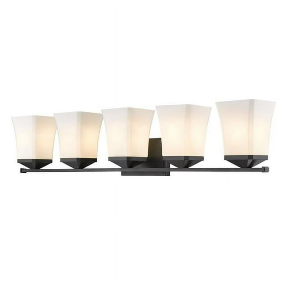 Z-Lite - Darcy - 5 Light Bath Vanity In Traditional Style-7.75 Inches Tall and