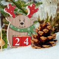 thumbnail image 3 of Christmas Decorations Three Dimensional Calendar Wooden Ornaments Countdown, 3 of 6