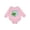 AD-Pink, variant on Lets Swim Cute Sea Turtle Baby Fleece Bodysuit