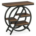thumbnail image 5 of Fnova End Table Modern Wood Narrow Farmhouse Side Tables with Storage Shelf for Living Room, Bedroom, Nightstand, 5 of 17