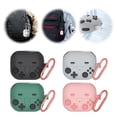 thumbnail image 3 of QHUDLV for Galaxy-Buds3 Pro/Galaxy-Buds 3 Case, Soft Silicone Shockproof Protective Covers with Carabiner, Full Protection, Headphone Accessories, 3 of 9