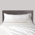thumbnail image 1 of Wrinkle Resistants Soft Imitation Silk Satin Fabric Jacquards Satin Terms Satin Envelope Solid Color Pillowcase 20x54in, 1 of 6