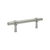 Adjustable Pull - Satin Nickel - Solid Brass - 4.75 in.