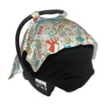 thumbnail image 7 of Car Seat Cover Baby - Wild Sea Animal Breathable Infant Car Seat Cover for Baby Carseat, Lightweight Comfort Baby Essentials Must Haves Newborn Stuff for Girl Boy, 7 of 7